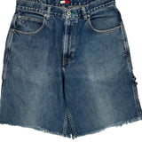 Tommy Hilfiger Denim Shorts - 32W 11L Blue Denim