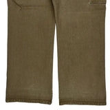 Dickies Carpenter Trousers - 39W 30L Khaki Cotton
