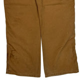 Dickies Carpenter Pants - 40W 30L Brown Cotton Blend