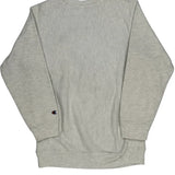 Salty Dog Cafe Champion Graphic Sweatshirt - Small Grey Cotton Blend