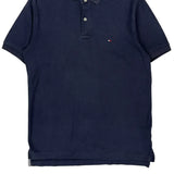 Tommy Hilfiger Polo Shirt - Medium Navy Cotton