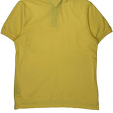 Tommy Hilfiger Polo Shirt - Medium Yellow Cotton