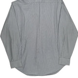 Andrew Classic Fit Polo By Ralph Lauren Checked Shirt - Large Blue Cotton
