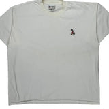 Mickey Mouse Disney Cartoon T-Shirt - XL White Cotton