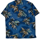 Unbranded Floral Hawaiian Shirt - Large Brown Cotton