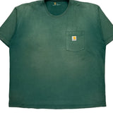 Carhartt T-Shirt - XL Green Cotton