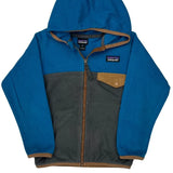 Age 4 Patagonia Fleece - XS Blue Polyester