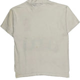 Disney Cartoon T-Shirt - Small White Cotton