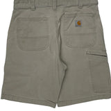 Carhartt Carpenter Shorts - 34W 10L Gray Cotton