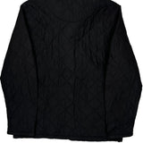 Barbour Quilted Jacket - Large Black Polyester