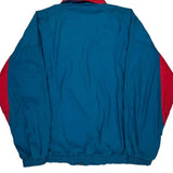 Puma Windbreaker - Large Gray Nylon