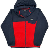 Age 12 Patagonia Hoodie - Large Navy Polyester