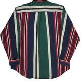 Nautica Striped Shirt - Large Multicoloured Cotton