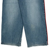 Unbranded Graphic Jeans - 27W 26L Blue Cotton