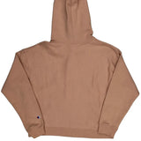 Reverse Weave Champion Hoodie - XL Brown Cotton