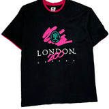 200Th Anniversary Fruit Of The Loom Single Stitch T-Shirt - Large Pink Cotton