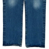501 Levis Jeans - 34W 33L Blue Cotton