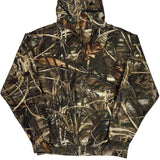 Duck Commanders Camo Hoodie - Large Camo Cotton Blend