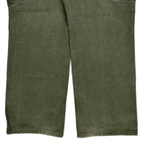 Carhartt Double Knee Carpenter Pants - 34W 30L Green Cotton