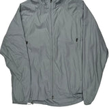 Nike Windbreaker - Large Grey Polyester