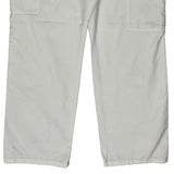 Wrangler Double Knee Carpenter Trousers - 32W 29L White Cotton