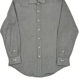 Polo By Ralph Lauren Shirt - Large Gray Cotton