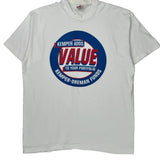Fruit Of The Loom Graphic T-Shirt - XL White Cotton
