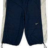 Nike Track Pants - Small White Polyester