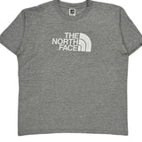 The North Face T-Shirt - Large Gray Cotton