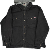Age 10-12 Dickies Jacket - Large Black Cotton