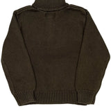 Age 4 Polo By Ralph Lauren 1/4 Zip - XS Brown Cotton