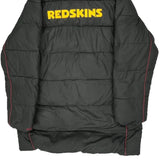 Redskins Reebok Football Puffer - Medium Black Polyester