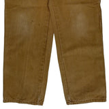 Dickies Carpenter Pants - 32W 31L Brown Cotton