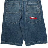 Mishka Nyc Denim Shorts - 36W 14L Blue Denim