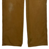 Dickies Carpenter Pants - 34W 32L Brown Cotton