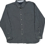 Tommy Hilfiger Checked Shirt - Large Navy Cotton