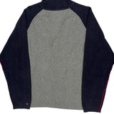 Tommy Hilfiger 1/4 Zip - Large Gray Cotton