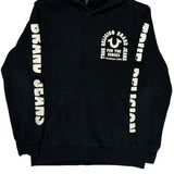 True Religion Graphic Hoodie - Small Black Cotton