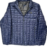 The North Face Puffer - Medium Blue Nylon