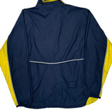 Asics Track Jacket - Large Yellow Polyester