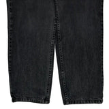 501 Levis Jeans - 35W 30L Black Cotton