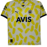Fenerbahçe Puma 2022-23 Football Shirt - Large Yellow Polyester