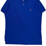Polo By Ralph Lauren Polo Shirt - Large Blue Cotton