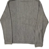 Chaps Ralph Lauren Long Sleeve T-Shirt - Large Grey Cotton