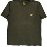 Carhartt T-Shirt - Medium Green Cotton