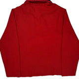 Polo By Ralph Lauren 1/4 Zip - XL Red Cotton