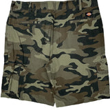 Dickies Cargo Shorts - 38W 10L Camo Cotton