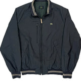 Lacoste Bomber Jacket - Large Navy Polyester