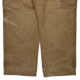 Dickies Carpenter Trousers - 34W 30L Brown Cotton