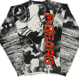 Bears Artex Aop Graphic Sweatshirt - Medium Black Cotton